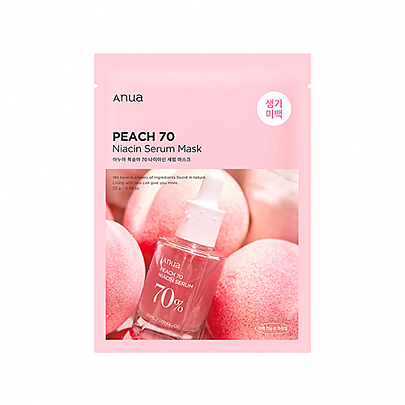 Anua [1Ea] Peach 70 Niacin Serum Mask 25Ml