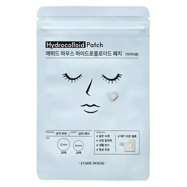 Etude Hydrocolloid Patch 44 Pcs