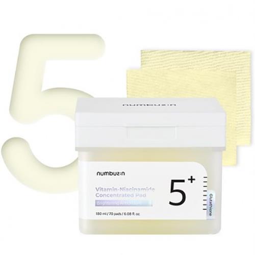 Numbuzin No.5 Vitamin-Niacinamide Concentrated Pad 180Ml(70Pads)