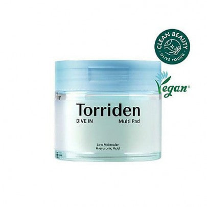 Torriden Dive-In Low Molecule Hyaluronic Acid Multi Pad 80Ea