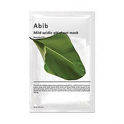 Abib [1Ea] Mild Acidic Ph Sheet Mask_Heartleaf Fit